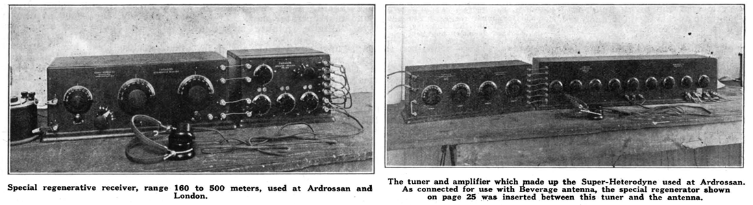 Godley's superhet and regenerative receivers